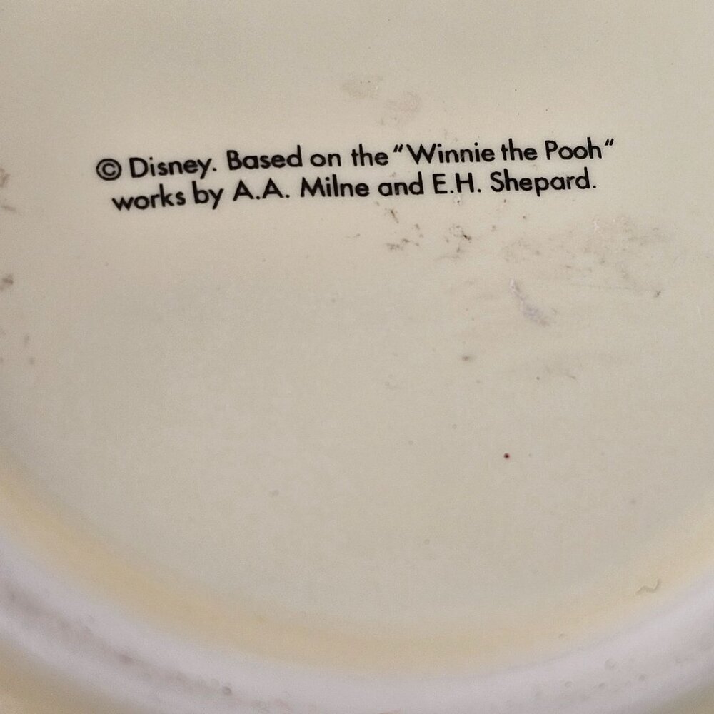 Disney Winnie The Pooh Ceramic Bowl 4.5"D x 4.5"H By Milne & Shepard Cream NWT - Picture 8 of 8